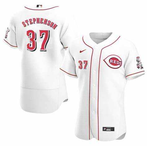 Cincinnati Reds #37 Tyler Stephenson White Stitched MLB Flexbase Nike Jersey,We sell and wholesale Cincinnati Reds #37 Tyler Stephenson White Stitched MLB Flexbase Nike Jersey on line form chian!